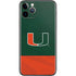 University of Miami Hurricanes Flag iPhone 11 Pro Skin